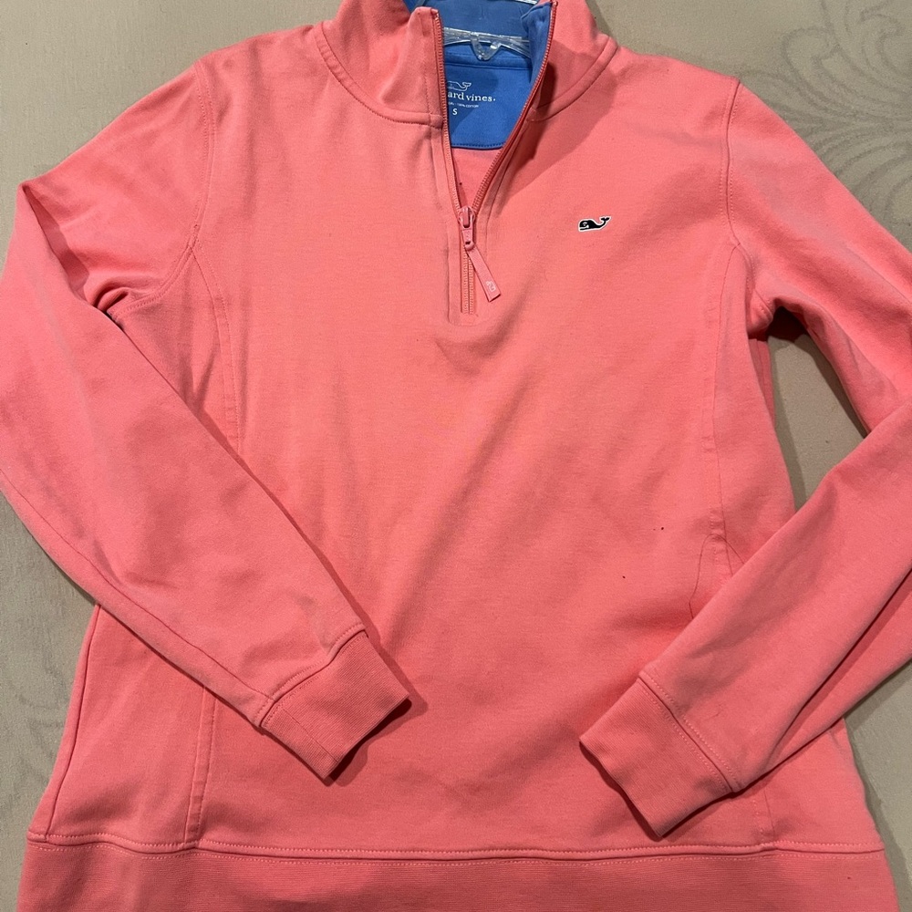 Vineyard Vines Pink Blazer with Stand-Up Collar